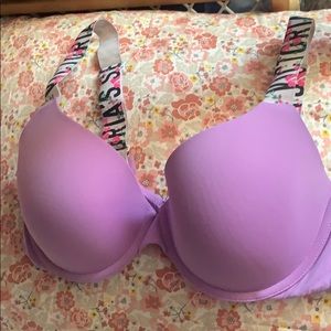 Purple VS bra